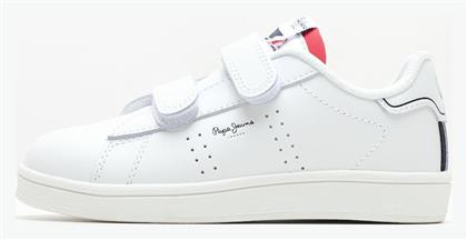 Pepe Jeans Παιδικά Sneakers Λευκά