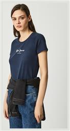 Pepe Jeans Virginia T-Shirt Navy Μπλε PL505202-595