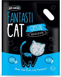 Pet Natura Fantasticat Crystal Κρυσταλλική Άμμος Γάτας 2kg 5lt
