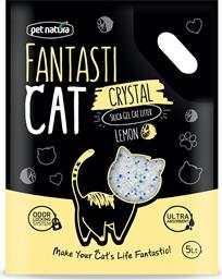 Pet Natura Fantasticat Κρυσταλλική Άμμος Γάτας Λεμόνι 2kg 5lt από το Plus4u