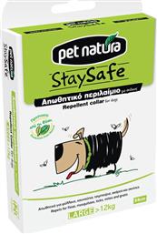Pet Natura Stay Safe Αντιπαρασιτικό Κολάρο Σκύλου 68cm από το Plus4u