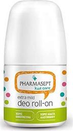 Pharmasept Kid Care Extra Mild Αποσμητικό σε Roll-On Χωρίς Αλουμίνιο 50ml από το Pharm24