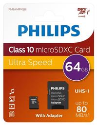 Philips microSDXC 64GB Class 10 U1 UHS-I