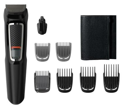 Philips Multigroom Series 3000 Σετ Κουρευτικής Μηχανής Μαύρο MG3730/15