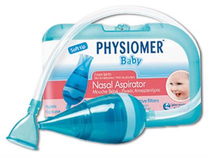 Physiomer Baby Nasal Aspirator Ρινικός Αποφρακτήρας για Βρέφη και Παιδιά από το Pharm24