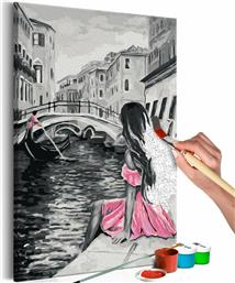 Πίνακας για να τον ζωγραφίζεις - Venice (A Girl In A Pink Dress) 40x60 - Διαστάσεις (εκατ)Μήκος: 40 Ύψος: 60