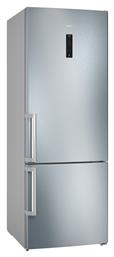 Pitsos Ψυγειοκαταψύκτης 508lt Total NoFrost Υ193xΠ70xΒ80εκ. Inox