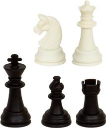 Πλαστικά Πιόνια για Σκάκι Λευκό / Μαύρο 7cm από το Public