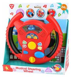 Playgo Steering Wheel με Μουσική για 24+ Μηνών