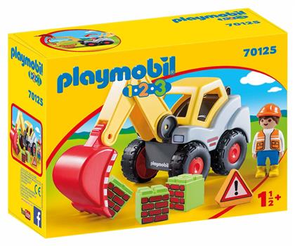 Playmobil 123 Φορτωτής Εκσκαφέας για 1.5 ετών από το e-shop