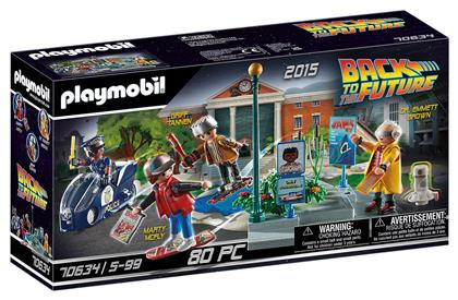 Playmobil Back to the Future Περιπέτειες με τα Ιπτάμενα Πατίνια για 5 ετών