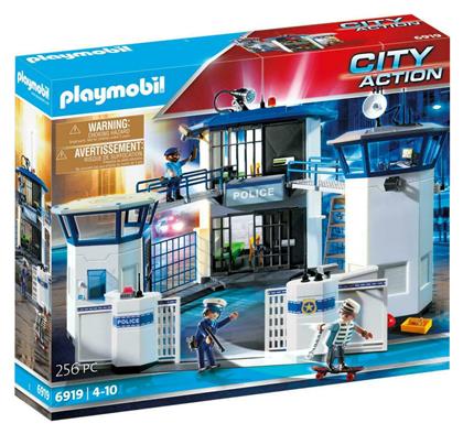 Playmobil City Action Αρχηγείο Αστυνομίας και Φυλακή Ασφαλείας για 4-10 ετών από το Moustakas Toys