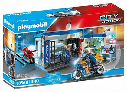 Playmobil City Action Αστυνομικό Τμήμα για 4-10 ετών από το e-shop