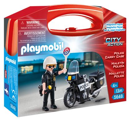 Playmobil City Action Αστυνόμος με Μοτοσικλέτα για 4 ετών