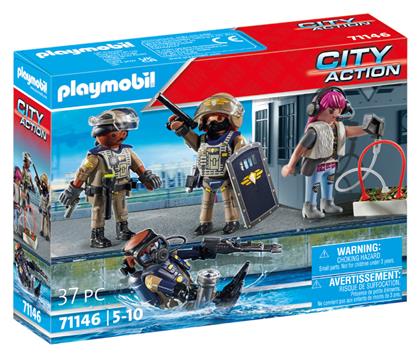 Playmobil City Action Ομάδα Ειδικών Δυνάμεων για 5-10 ετών