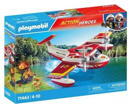 Playmobil Action Heroes Πυροσβεστικό Υδροπλάνο για 4-10 ετών