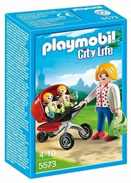 Playmobil City Life Μαμά με Δίδυμα & Καροτσάκι για 4-10 ετών από το BlablaToys