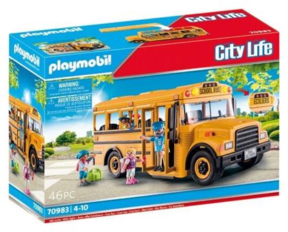 Playmobil City Life Σχολικό Λεωφορείο με Μαθητές για 4-10 ετών