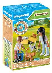 Playmobil Country Οικογένεια με Γατούλες για 4-10 ετών