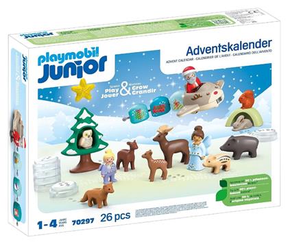 Playmobil Junior Snowy Christmas για 1-4 ετών