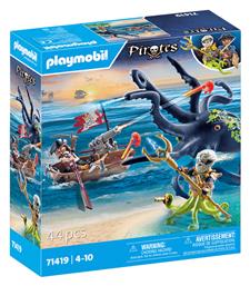 Playmobil Pirates Battle With The Giant Octopus για 4-10 ετών