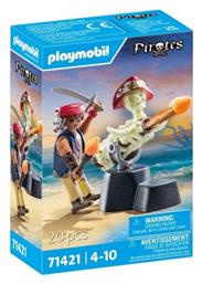 Playmobil Pirates Πειρατής Με Κανόνι για 4-10 ετών από το Moustakas Toys