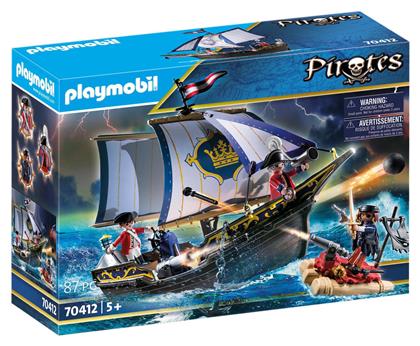 Playmobil Pirates Πλοιάριο Λιμενοφυλάκων για 5 ετών