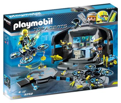 Playmobil Top Agents Αρχηγείο του Dr. Drone για 6-12 ετών από το Moustakas Toys