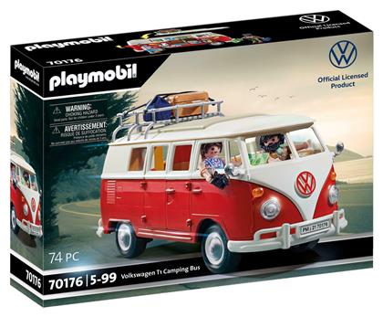 Playmobil Volkswagen T1 Camping Bus για 5 ετών