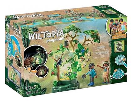 Playmobil Wiltopia Τροπικό Δέντρο και Εξερευνητές για 4-10 ετών