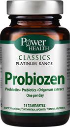 Power Health Classics Platinum Range Probiozen με Προβιοτικά και Πρεβιοτικά 15 ταμπλέτες από το Public