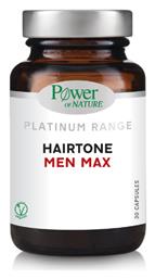 Power Of Nature Platinum Range Hairtone Men Max 30 κάψουλες από το Pharm24