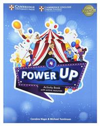 POWER UP 4 ACTIVITY BOOK ( + ON LINE RESOURCES)