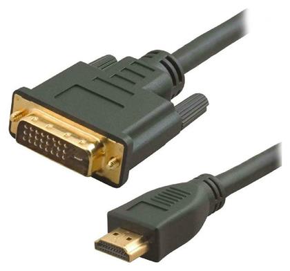 Powertech Cable DVI-D male - HDMI male 1.5m (CAB-H023) από το Public