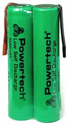 Powertech Επαναφορτιζόμενες Μπαταρίες AAA Ni-MH 800mAh 2.4V 2τμχ