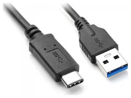 Powertech Regular USB 3.0 Cable USB-C male - USB-A male Μαύρο 2m (CAB-UC002)