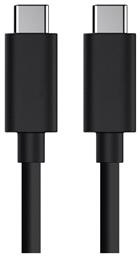 Powertech Regular USB 3.0 Cable USB-C male - USB-C male Μαύρο 1m (CAB-UC041)