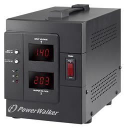 Powerwalker AVR 1500 SIV Σταθεροποιητής Τάσης 1500VA με 2 Πρίζες Ρεύματος