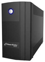 Powerwalker Basic VI 1000 SB UPS Line-Interactive 1000VA 600W με 2 Schuko Πρίζες από το e-shop