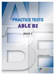 Practice Tests Able B2 Book 2, Student's Book από το e-shop