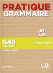 Pratique Grammaire a1-a2 (+650 Exercises+corriges) από το Plus4u