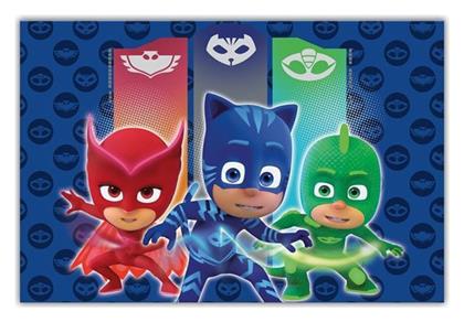 Procos Τραπεζομάντηλο Party Πλαστικό Pj Masks Μπλε 180x120cm 88634