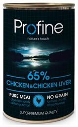 Profine Nature's Touch Υγρή Τροφή Σκύλου με Κοτόπουλο χωρίς Σιτηρά σε Κονσέρβα 400γρ.