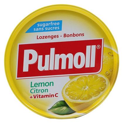 Pulmoll Vitamin C Καραμέλες χωρίς Γλουτένη Λεμόνι 45gr από το Pharm24