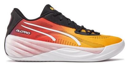 Puma All-Pro Nitro Showtime Χαμηλά Μπασκετικά Παπούτσια Πολύχρωμα από το Epapoutsia