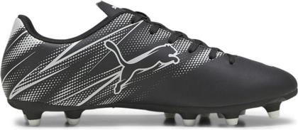 Puma Attacanto FG/AG Χαμηλά Ποδοσφαιρικά Παπούτσια με Τάπες Μαύρα