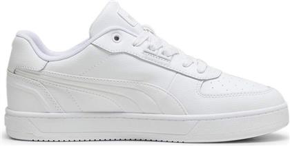 Puma Caven 2.0 Lux Ανδρικά Sneakers Λευκά