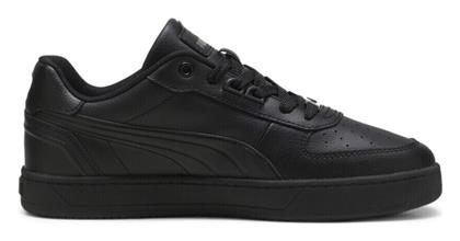 Puma Caven Lux Ανδρικά Sneakers Μαύρα