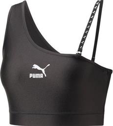 Puma Dare To Γυναικείο Αθλητικό Crop Top Μαύρο Μαύρο από το SportsFactory