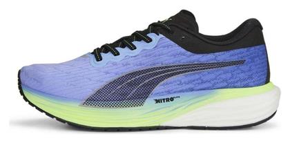 Puma Deviate Nitro 2 Ανδρικά Αθλητικά Παπούτσια Running Royal Sapphire / Elektro Purple